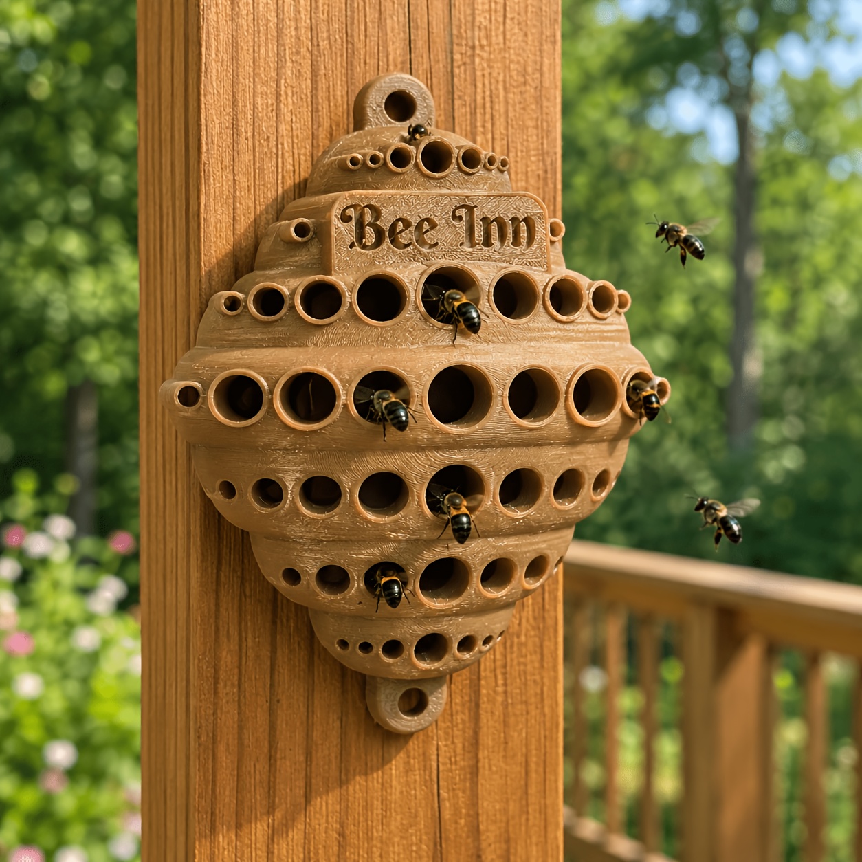 3D Printed Wall-Mounted Bee &  - Urban Farming Usa ulasan dan harga